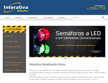 Tablet Screenshot of interativasolucoes.com.br